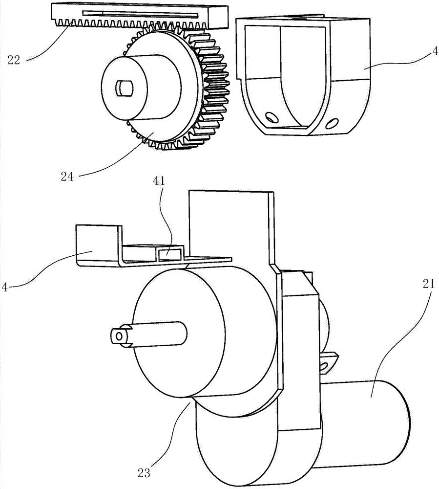 Semi-automatic drawer opening mechanism