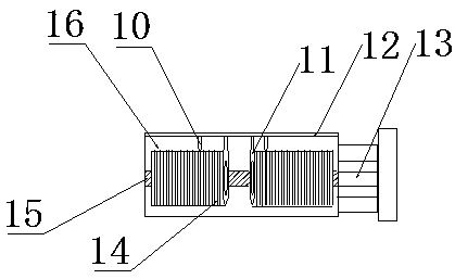 Double-hook crane slewing trolley