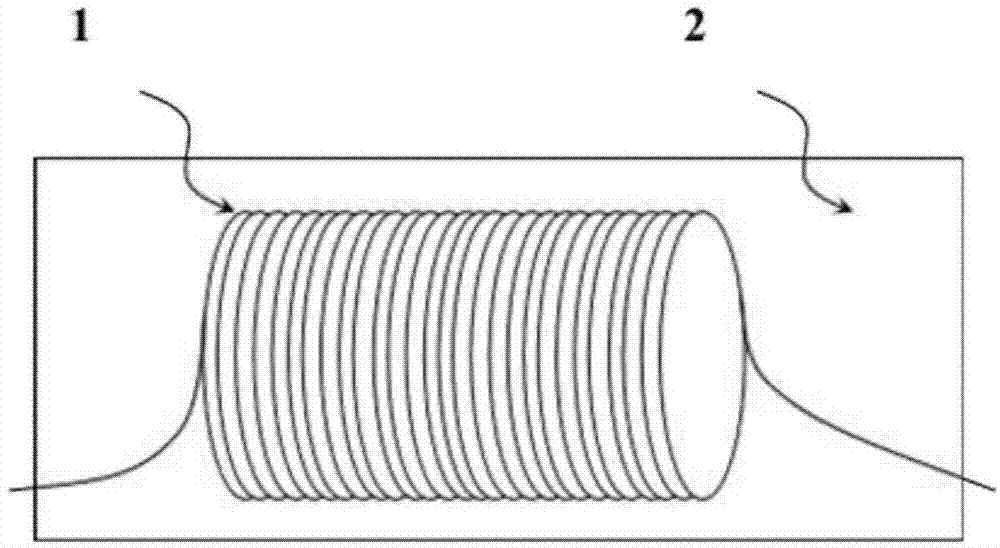 Novel fiber hydrophone sound-sensitive structure and realization method thereof