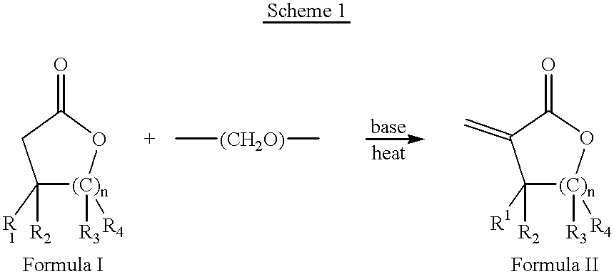 Process for the preparation of alpha-methylenelactones and alpha-substituted hydrocarbylidene lactones