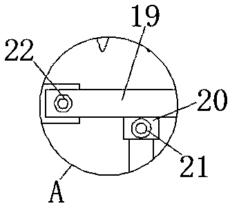 Fixed cutting device for plastic products