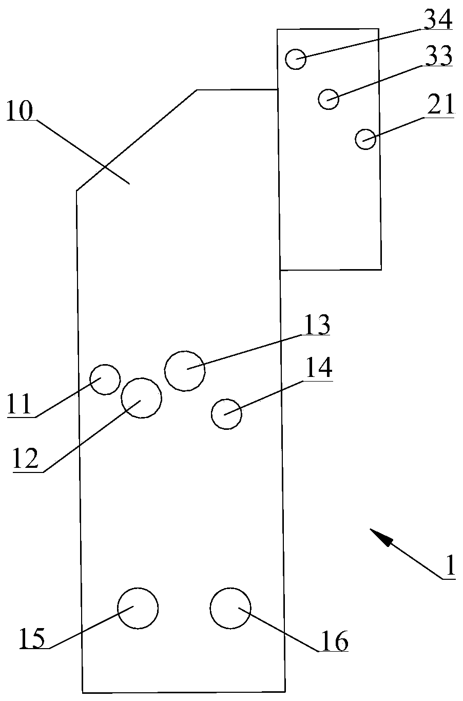 On-line slitting and winding device for wet-process diaphragm of lithium battery