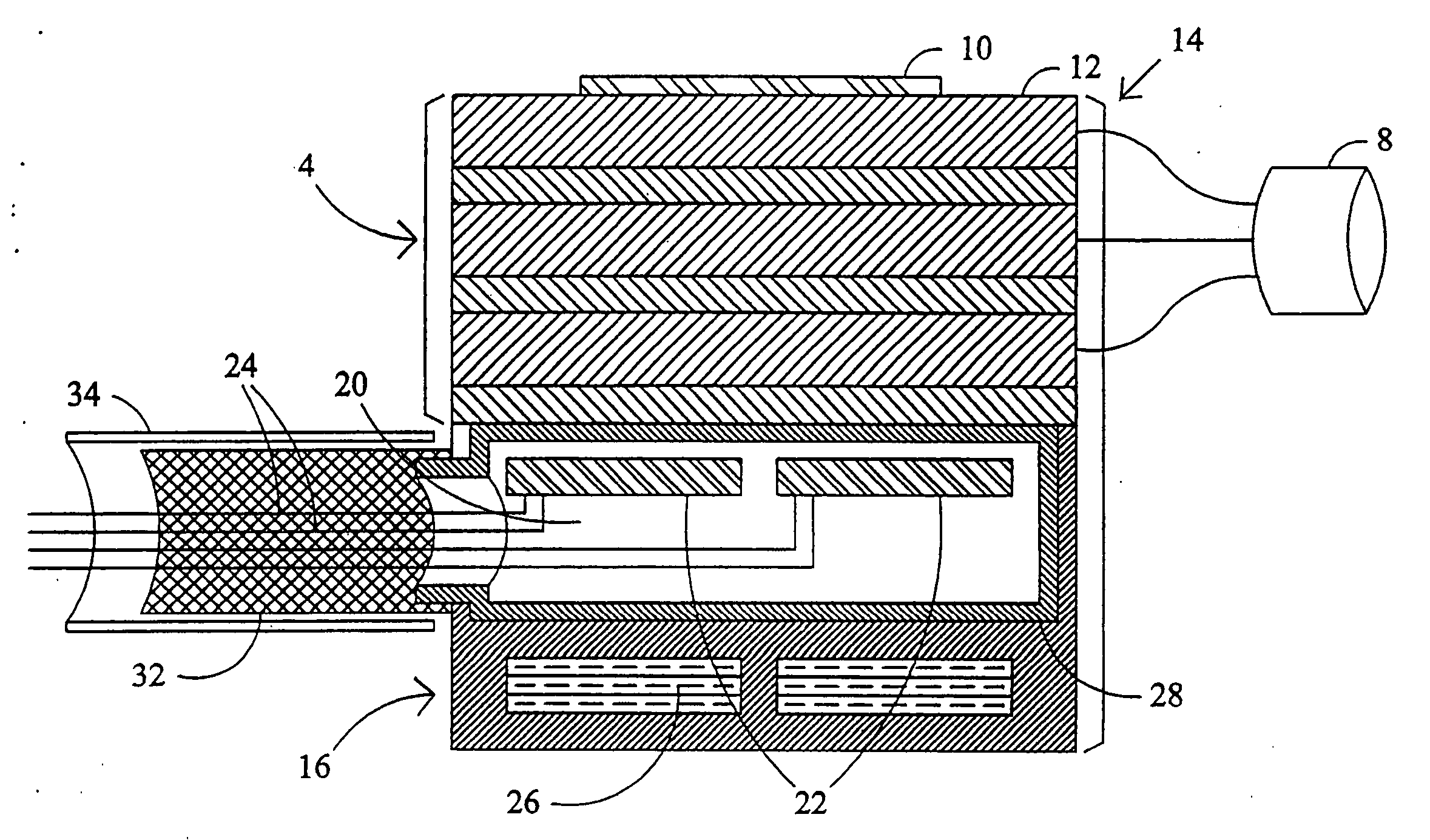 Probe station thermal chuck with shielding for capacitive current