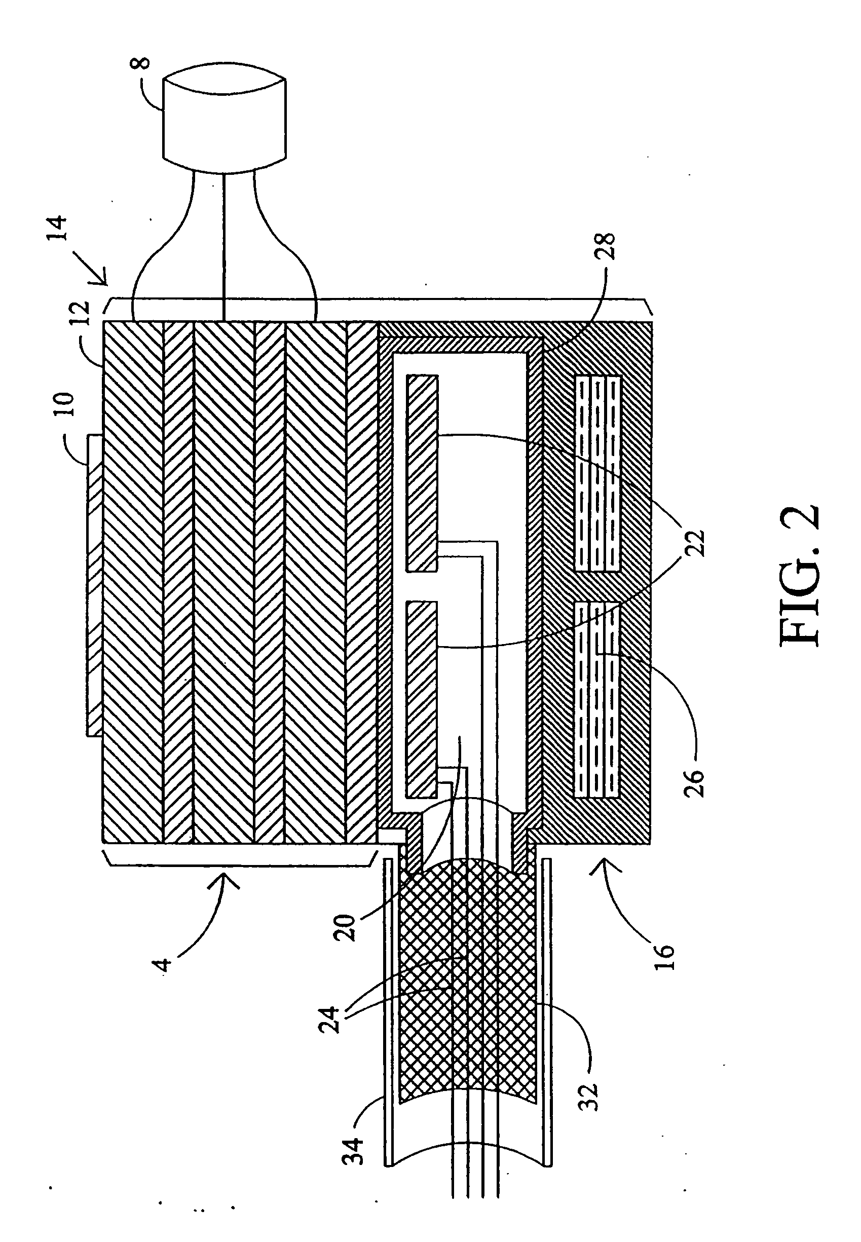 Probe station thermal chuck with shielding for capacitive current