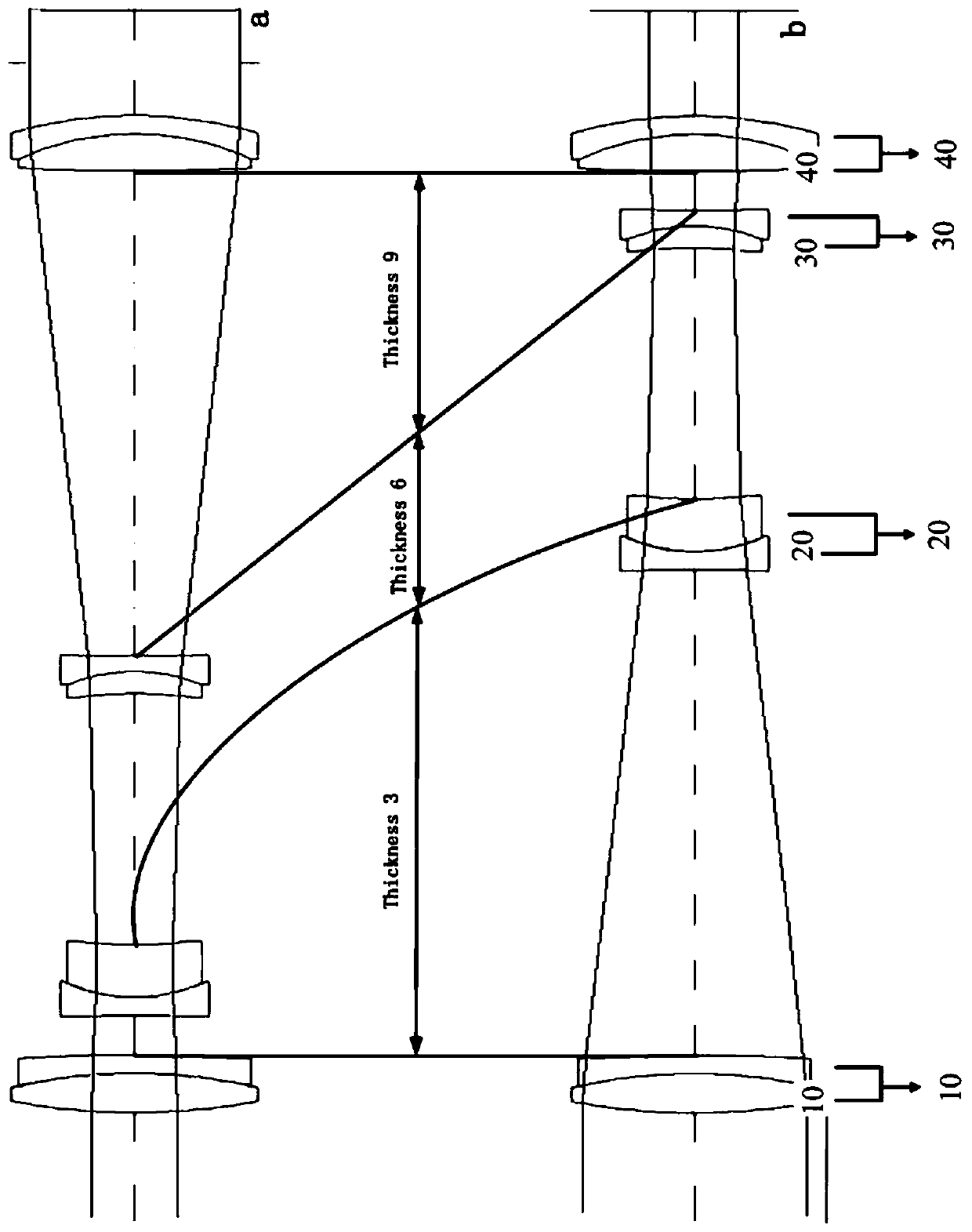 Afocal Continuous Zoom System for Operating Microscope