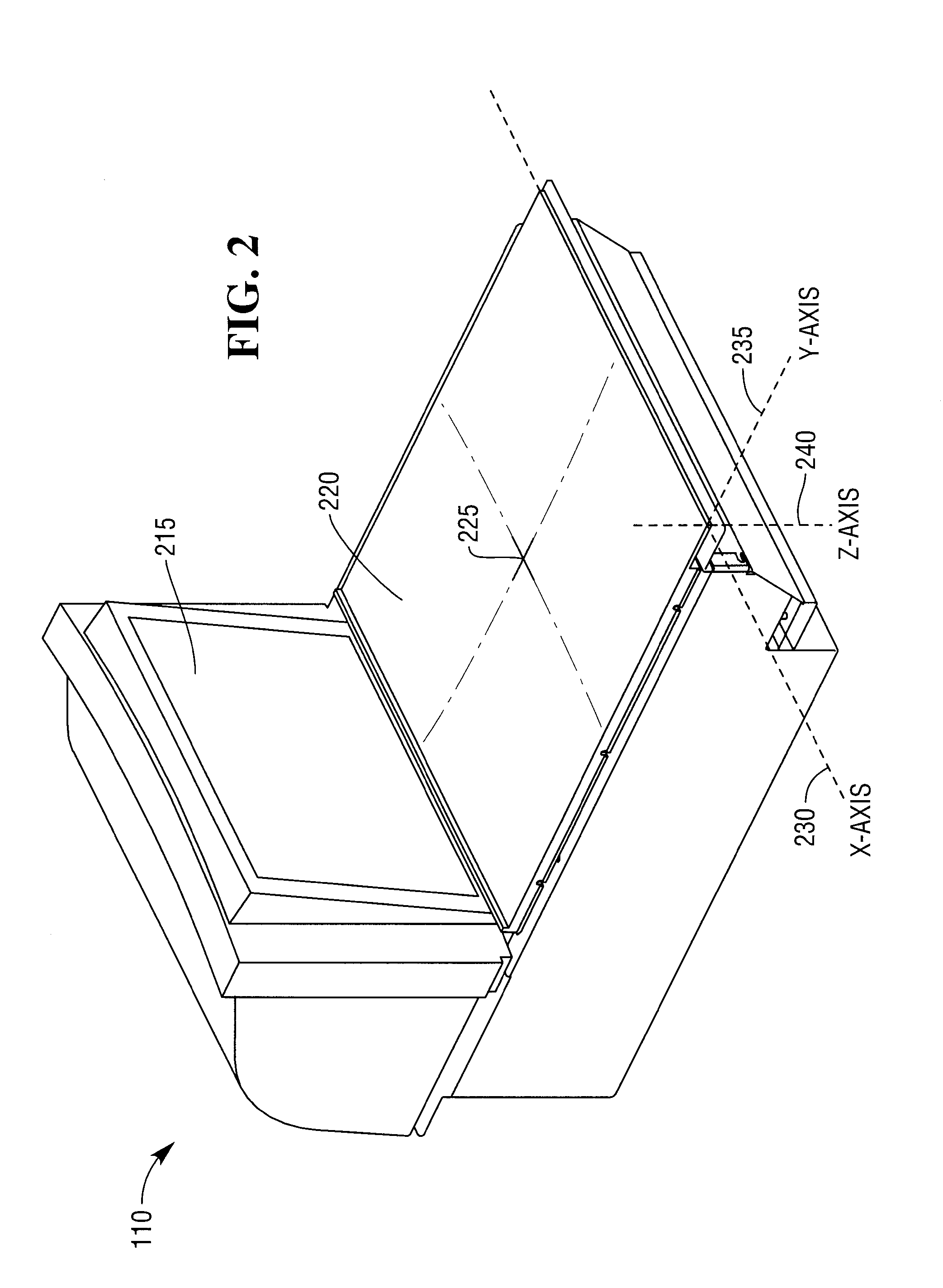 Scanner and weigh scale with self-centering surface