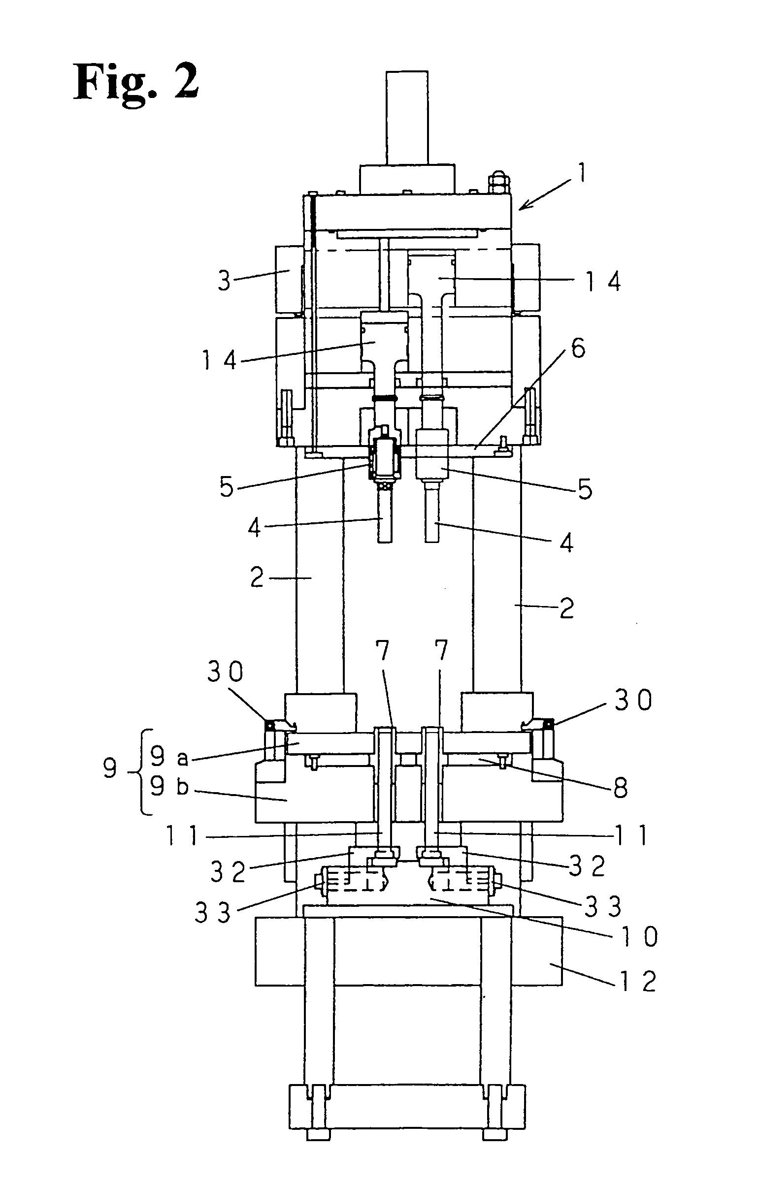 Powder compacting apparatus