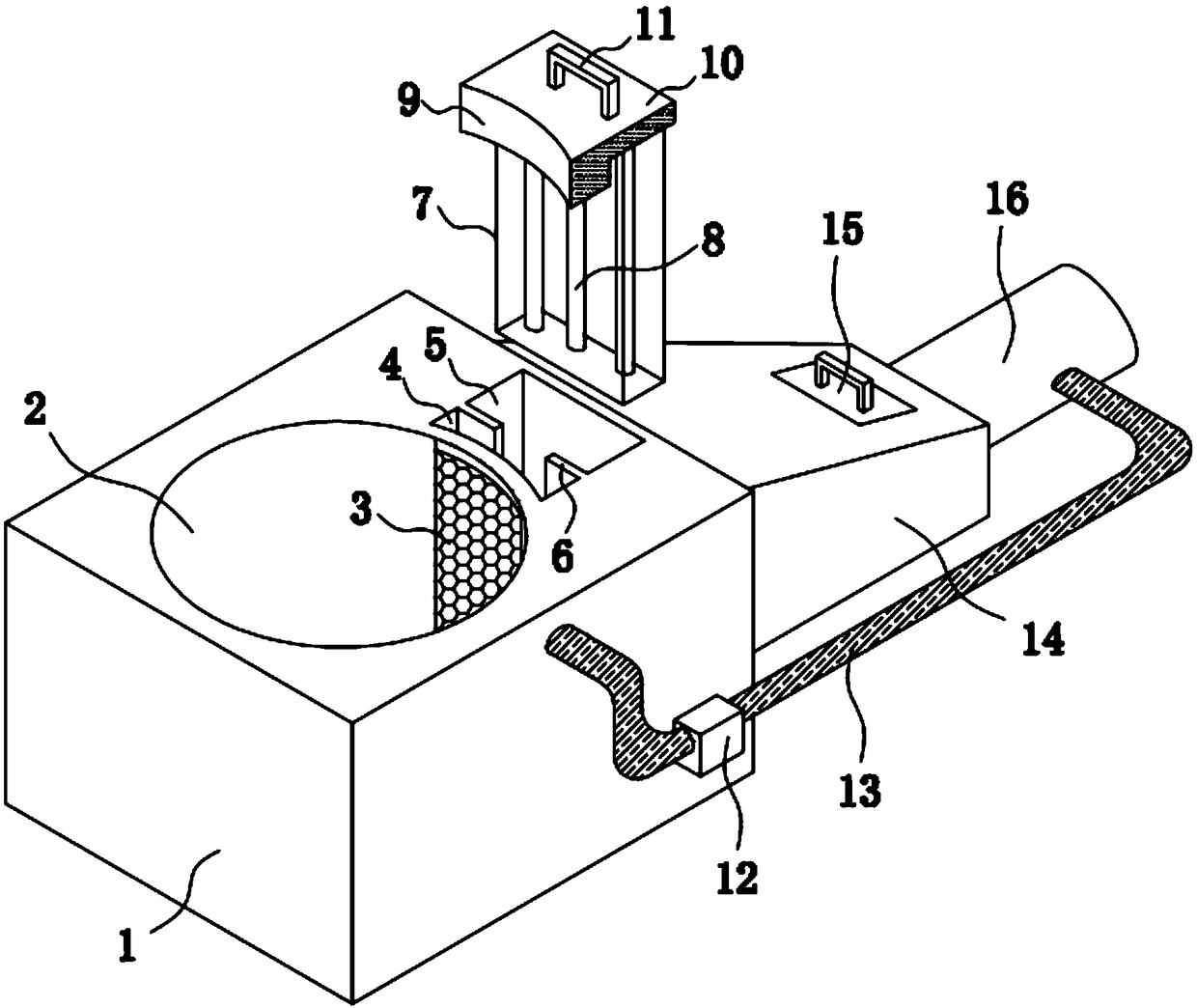 Full-automatic circulating water sterilization and descaling system