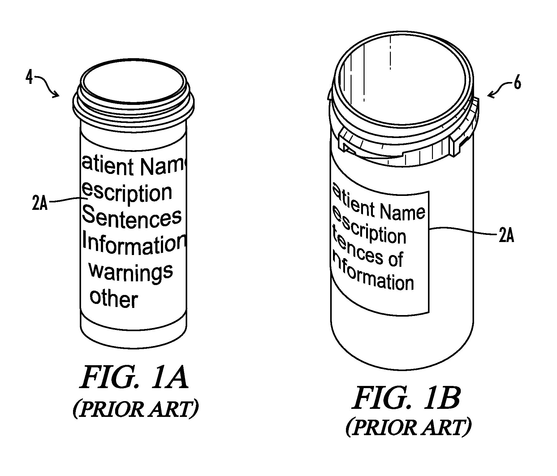 Labels With Multiple Designs For Prescription Containers