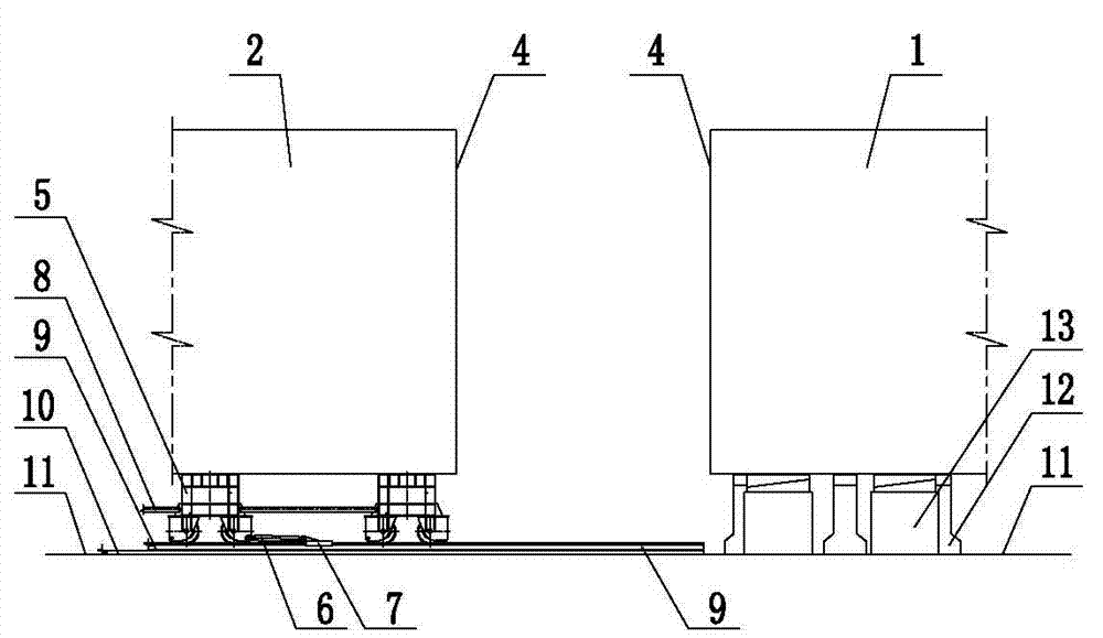 Retrofit technology for cutting and lengthening ships via dry-type trolley method