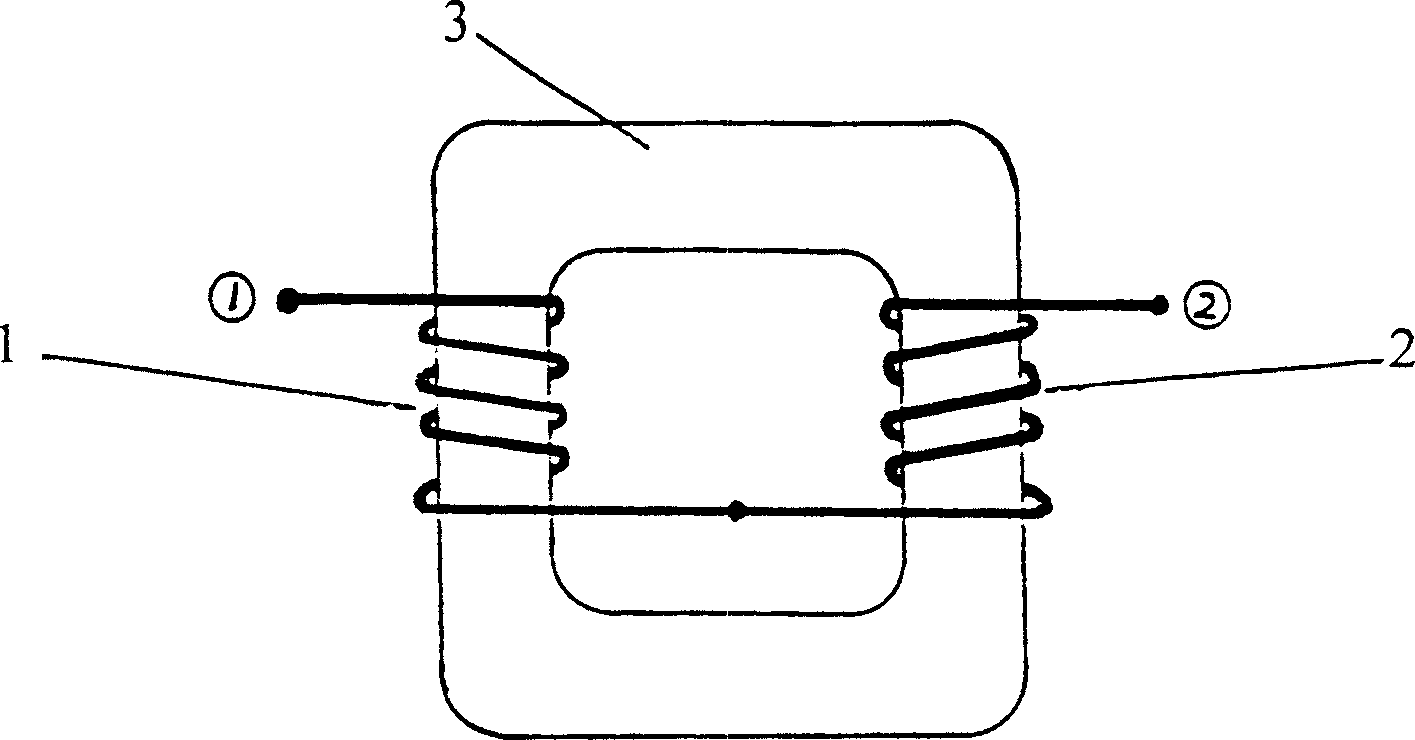 Double-voice coil counter-connection coupling moving-coil loudspeaker