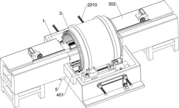 Explosion-proof motor stator paint dipping device