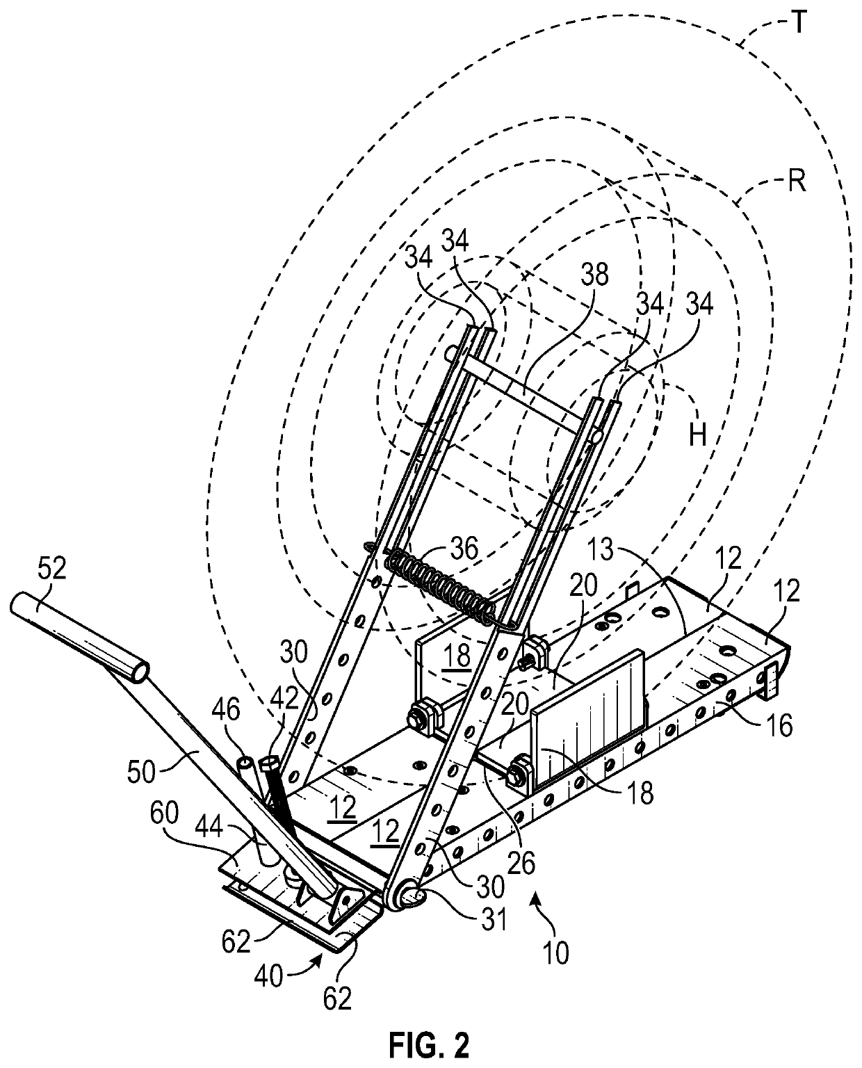 Vehicle Tire/Wheel Changing Device