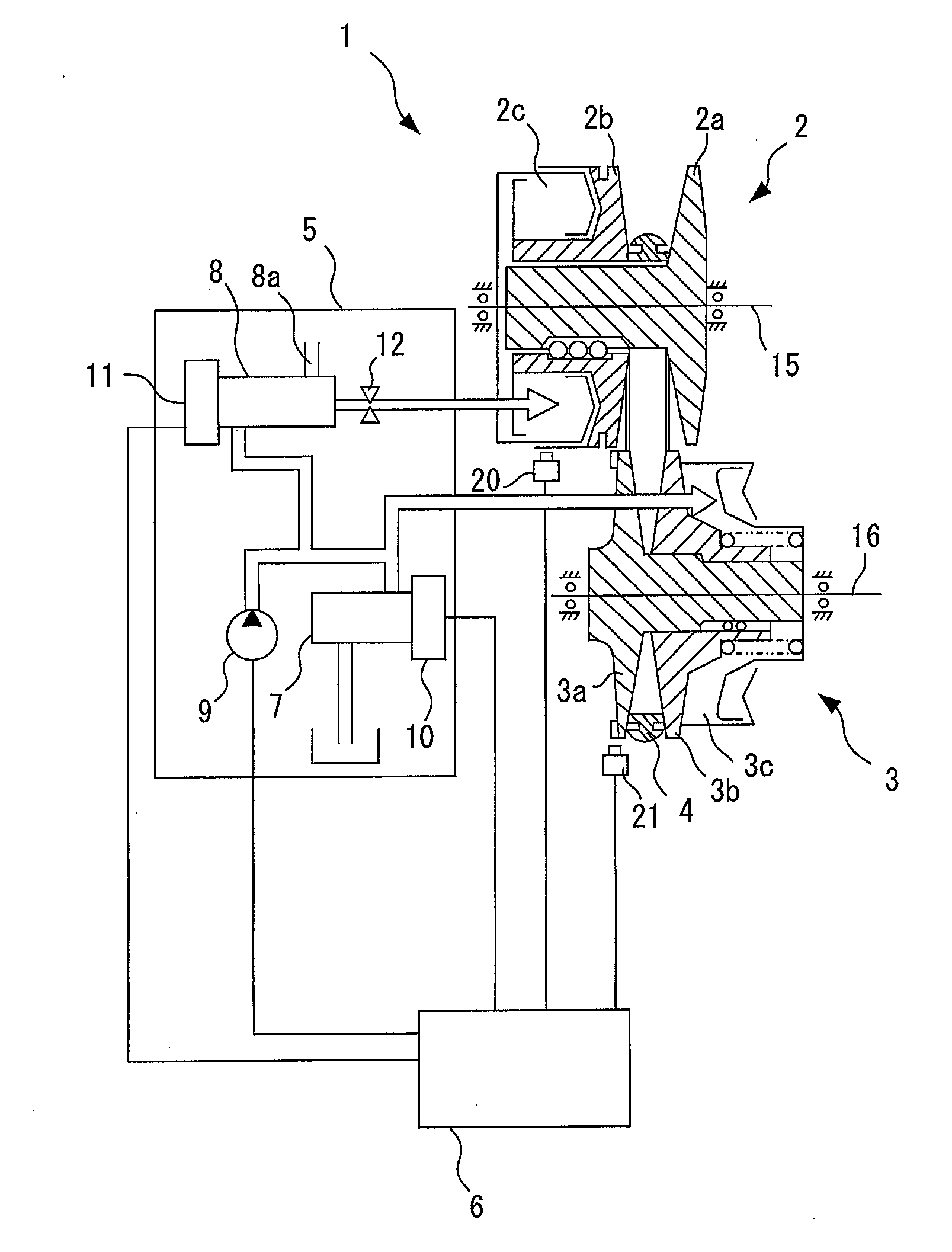 Continuously-variable transmission and continuously-variable transmission control method