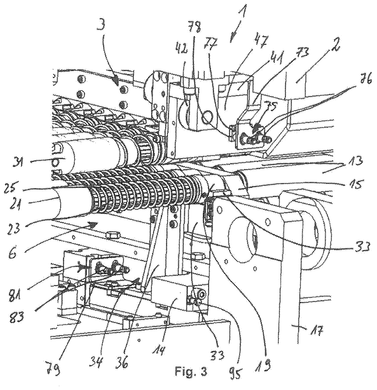 Roller Leveler with Upper and Lower Leveling Rollers and Method for the Simple and Rapid Inspection, Maintenance, and Servicing of the Upper Leveling Rollers of a Roller Leveler