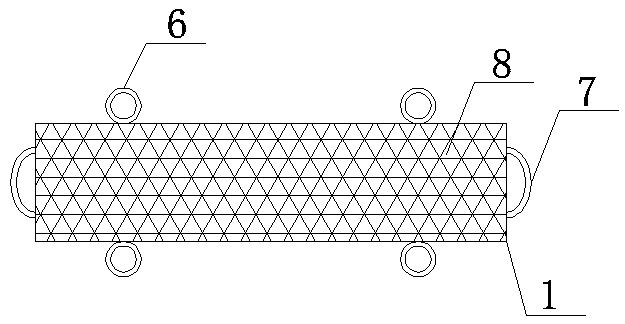 Step-by-step degradation and removal device for pollutants in city initial rainwater during conveying by pipe culvert