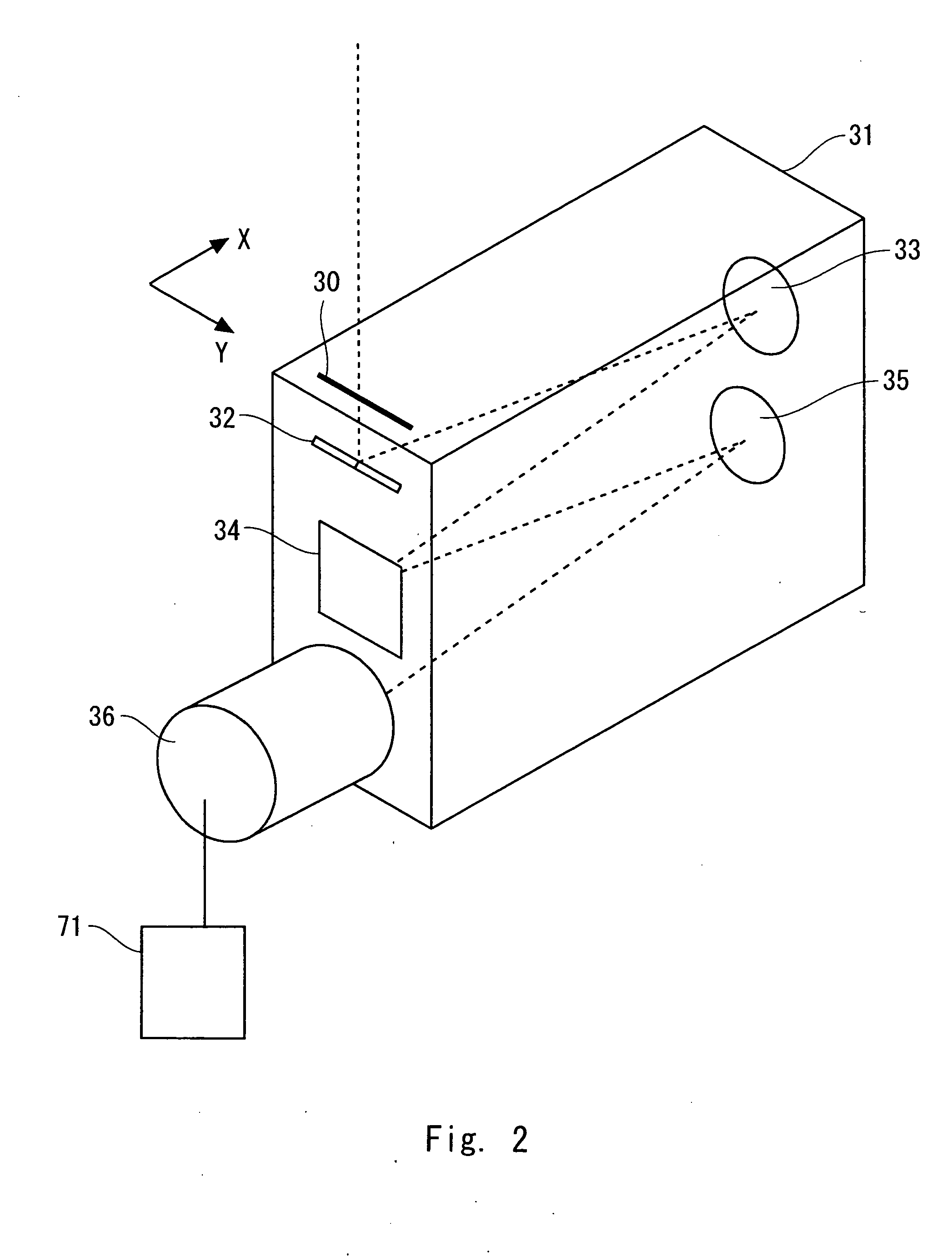 Optical microscope and spectrum measuring method