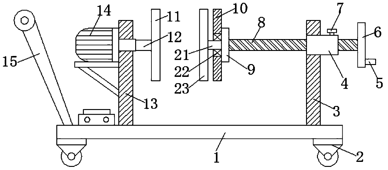 Turnover device for steel structure welding
