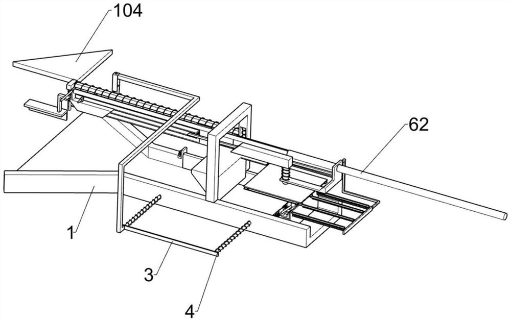 Separating device for food processing