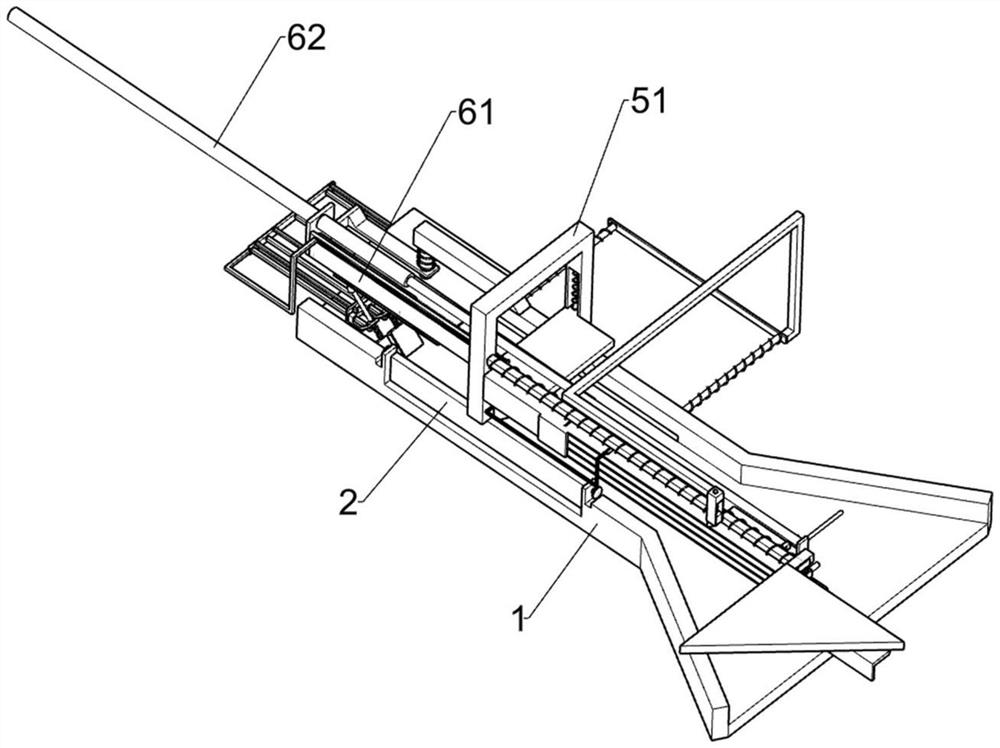 Separating device for food processing