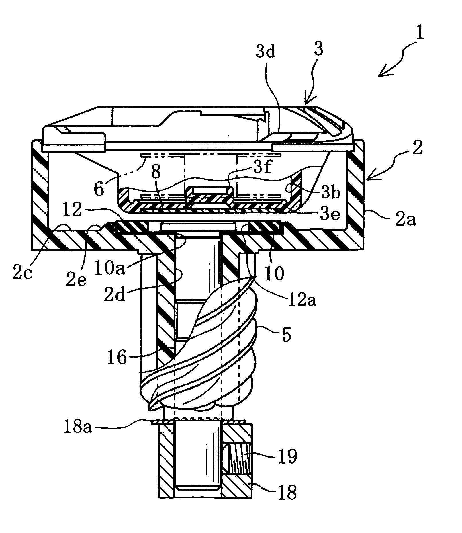 Horizontal rotary hook for sewing machine