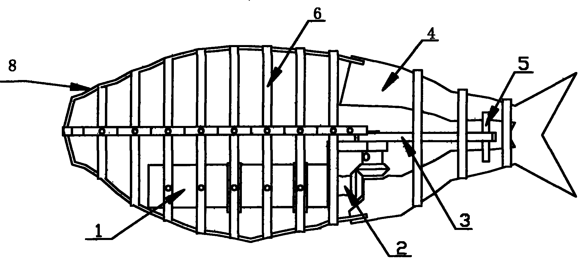 Bionic machine fish