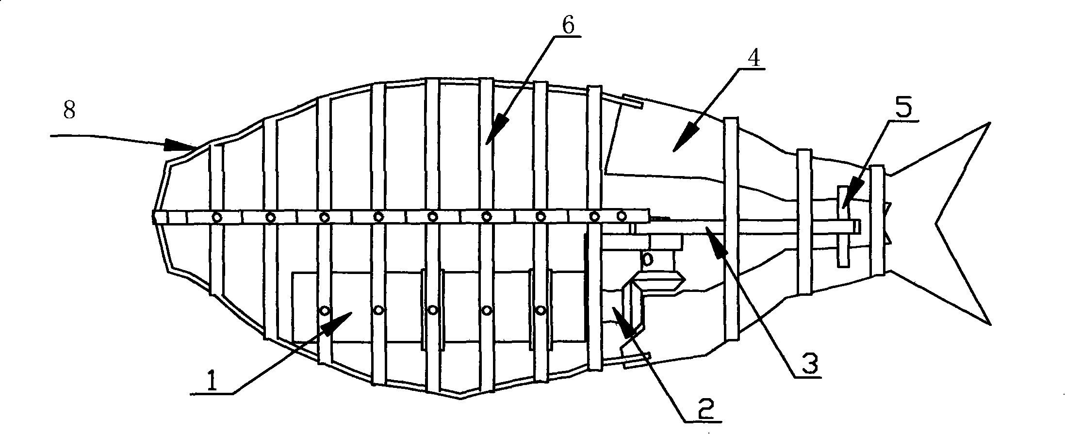 Bionic machine fish
