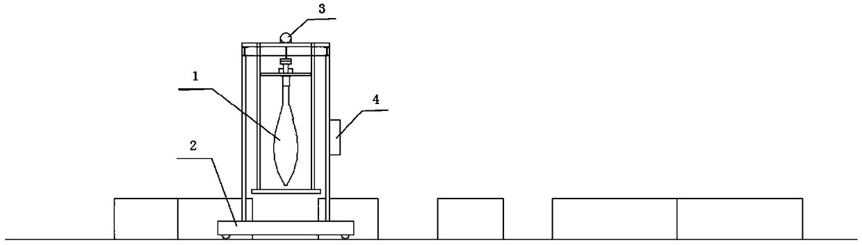 Meteorological balloon and preparation model and method thereof, and production line of preparation method