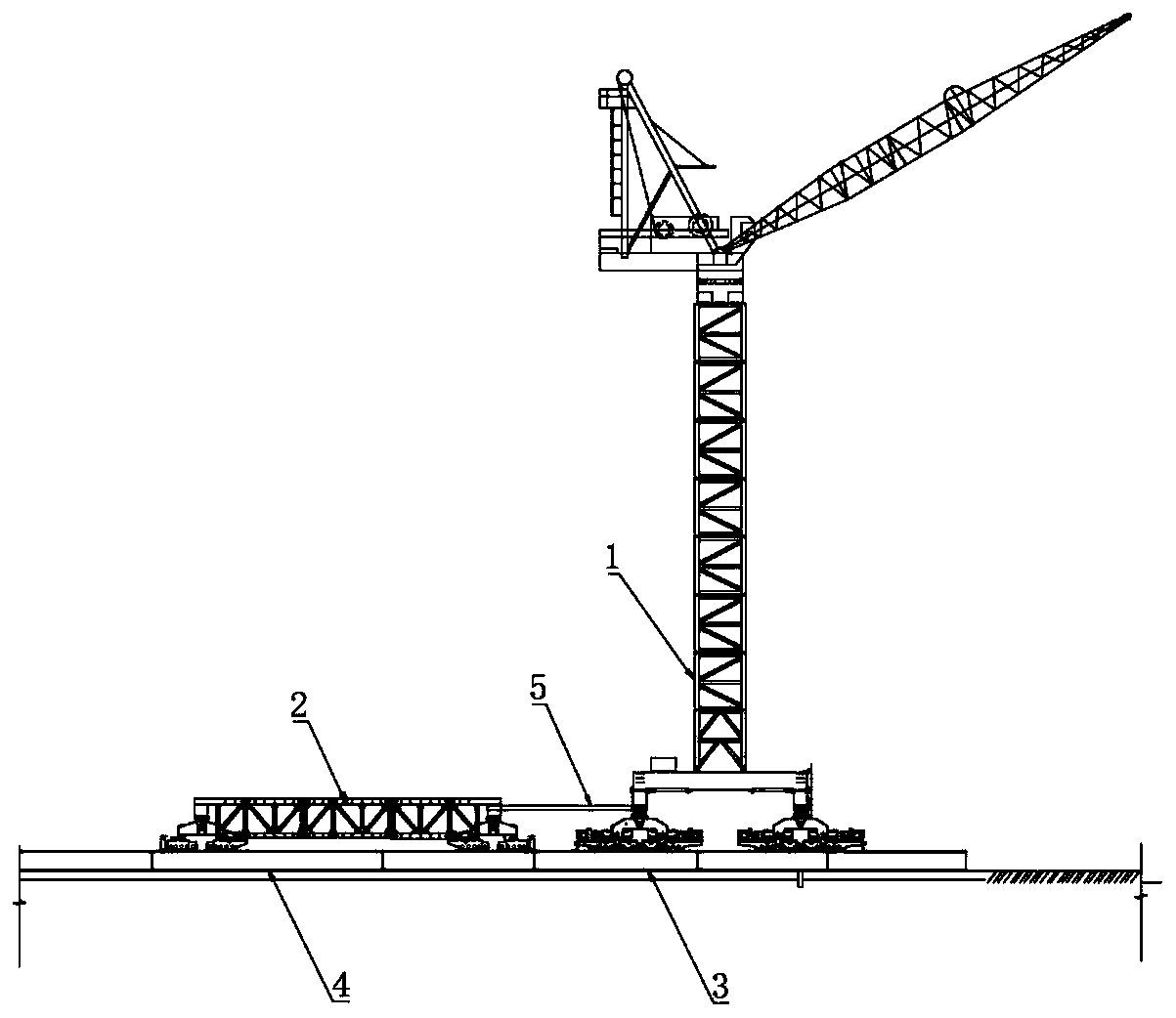 Building construction device and method