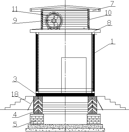 Silencing box body for box-type transformer with modular structure