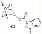 Method for preparing tropisetron hydrochloride on large scale