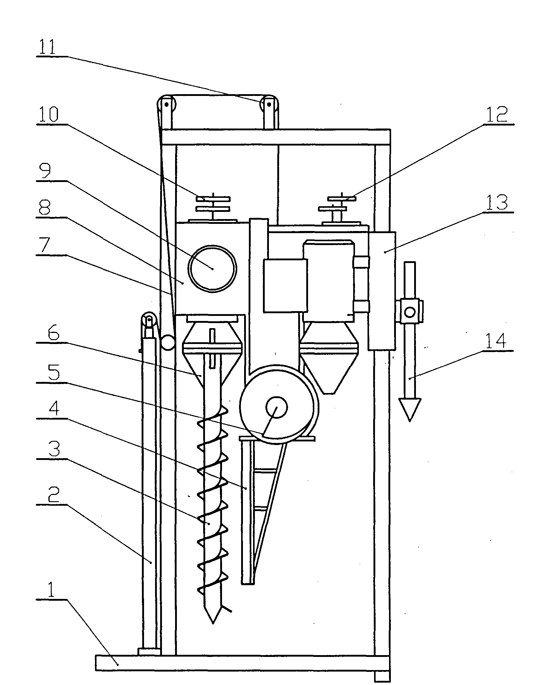 Yam harvesting and planting dual-purpose machine