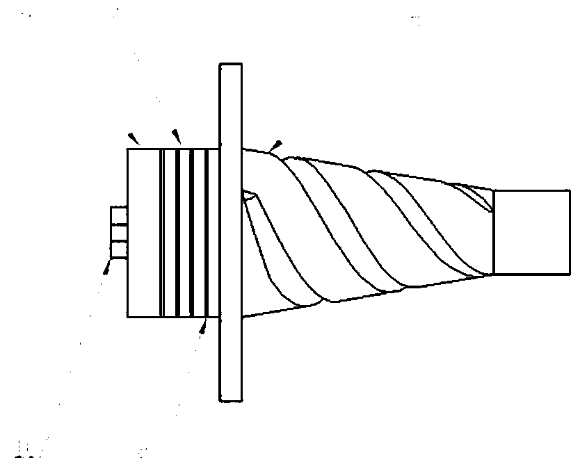 Method and device for on-line monitoring and pre-tightening force application of assembly of sandwich type longitudinal vibration transducer