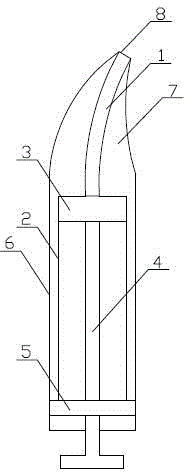 Instrument for puncture and injection administration