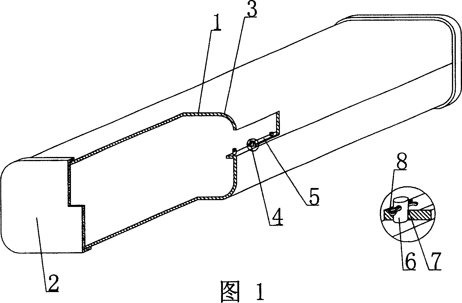 Plastic thin wall pipe