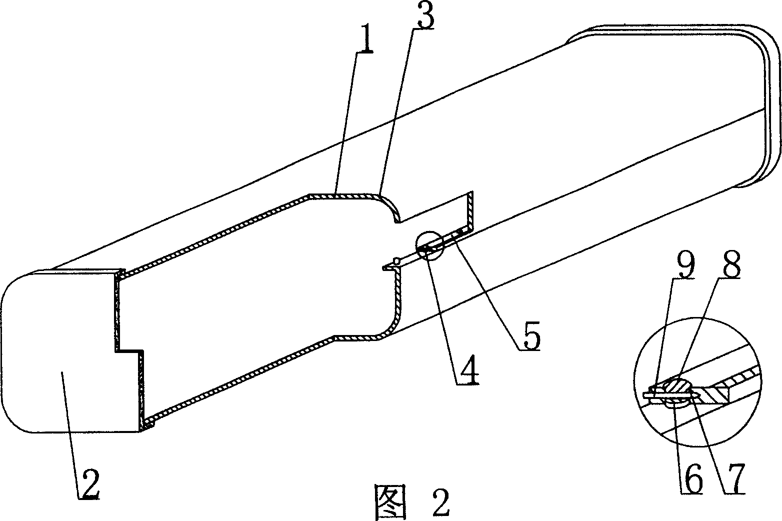 Plastic thin wall pipe