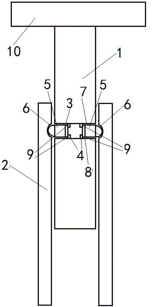 Vehicle steering column structure
