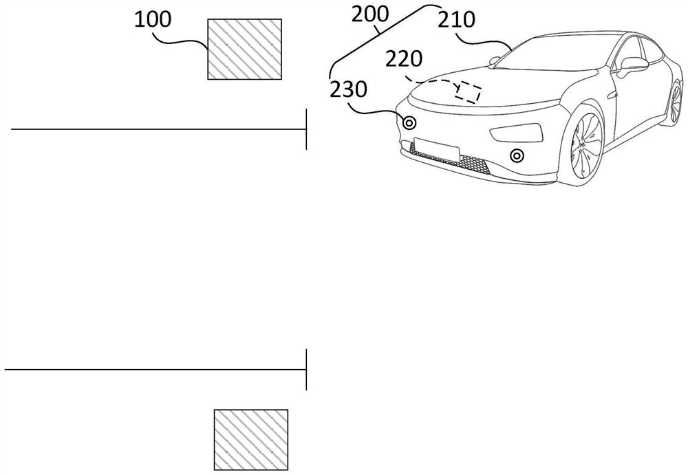 Parking lot column detection method and device, vehicle and storage medium