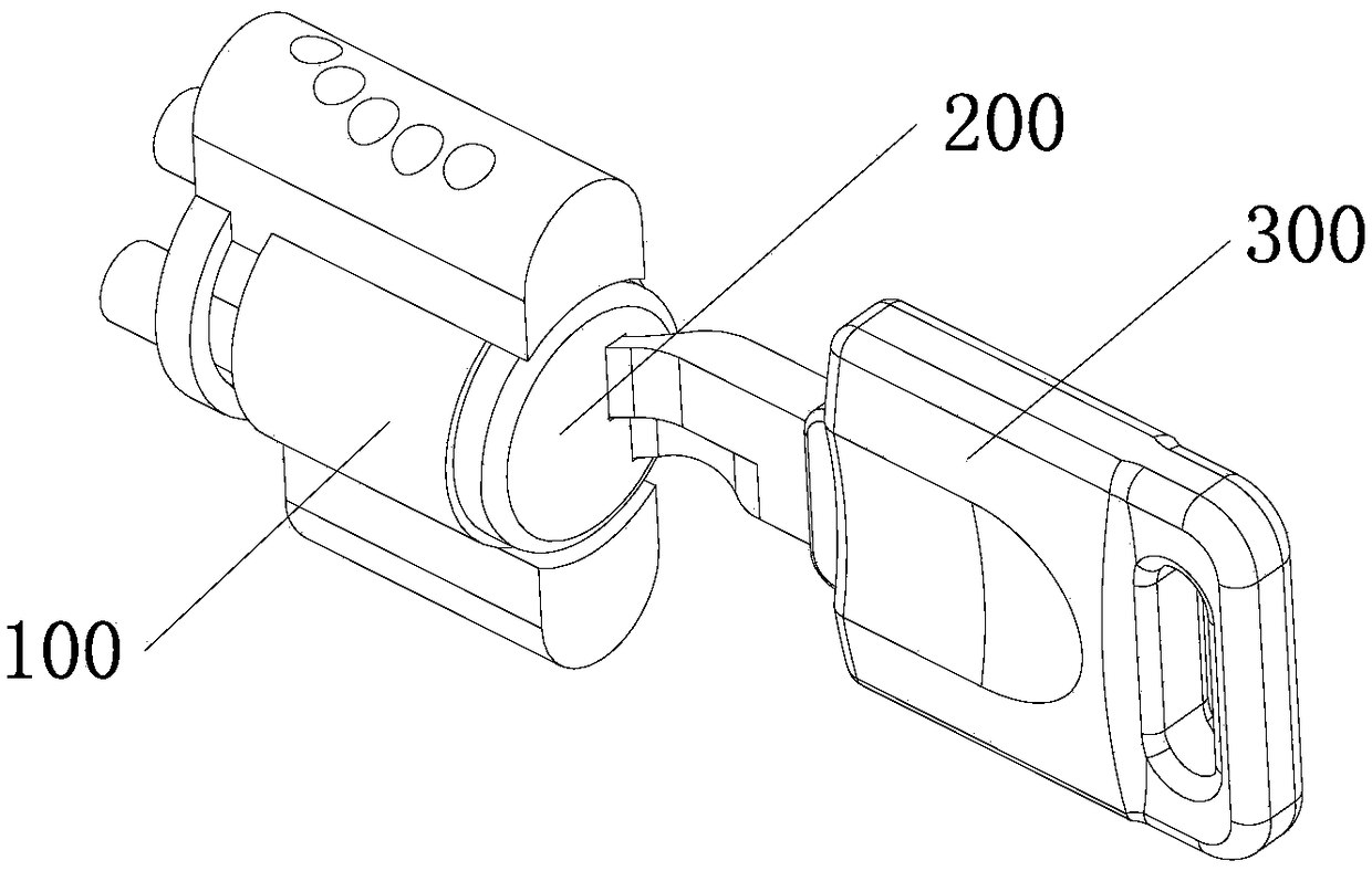 A lockset with double lockways