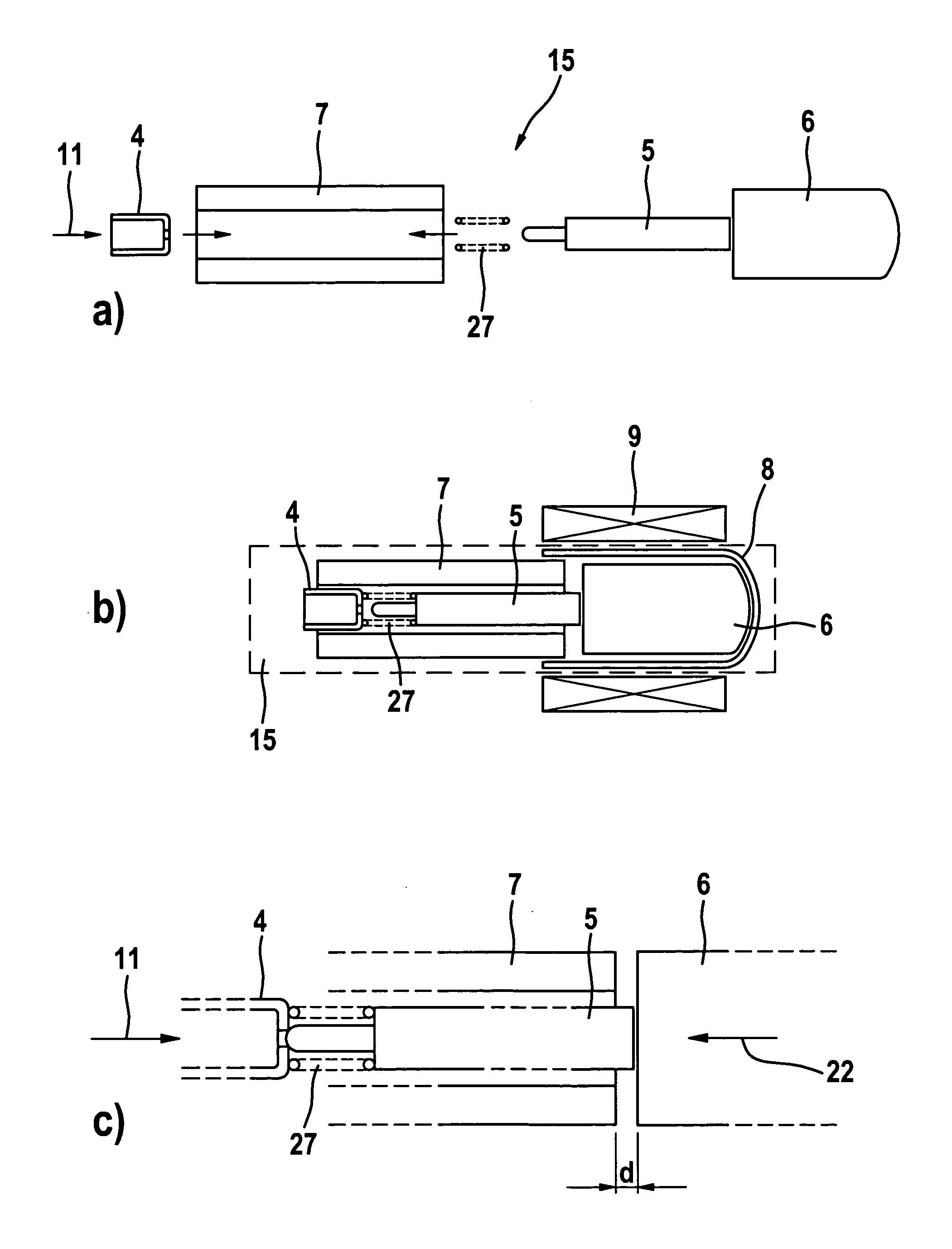 Method and device for producing and/or adjusting and electromagnetically controllable actuator