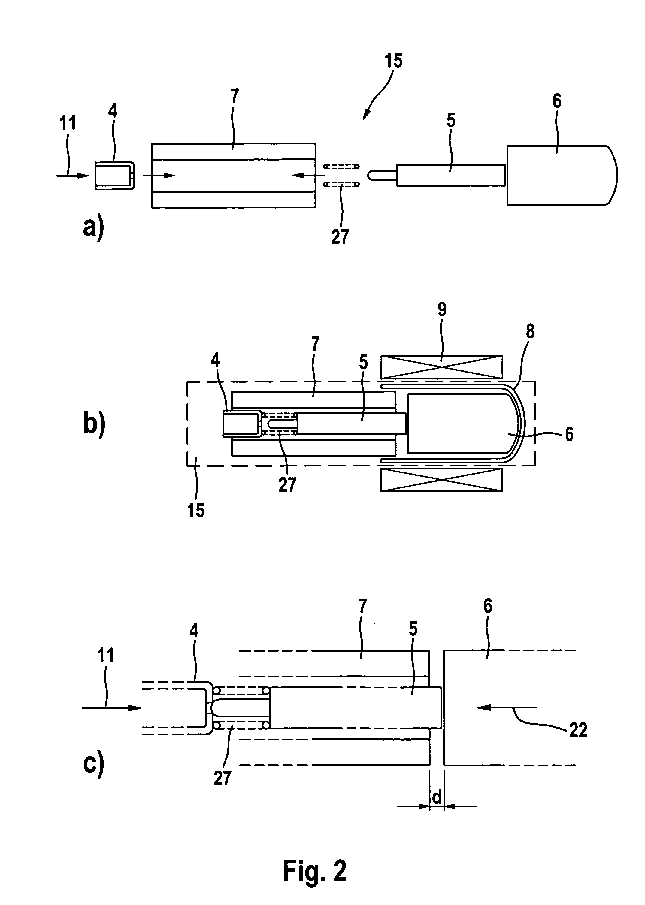 Method and device for producing and/or adjusting and electromagnetically controllable actuator