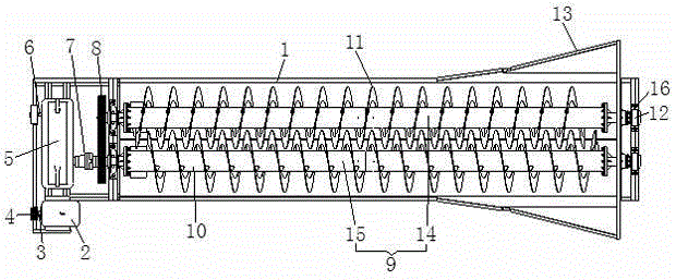 Double-roller scrubbing machine