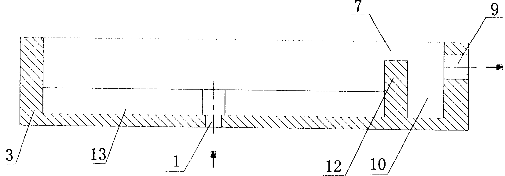 Plane capillary core evaporimeter for CPL