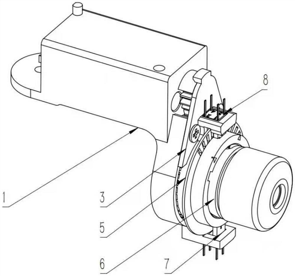 Automatic focusing mechanism of Raman spectrometer