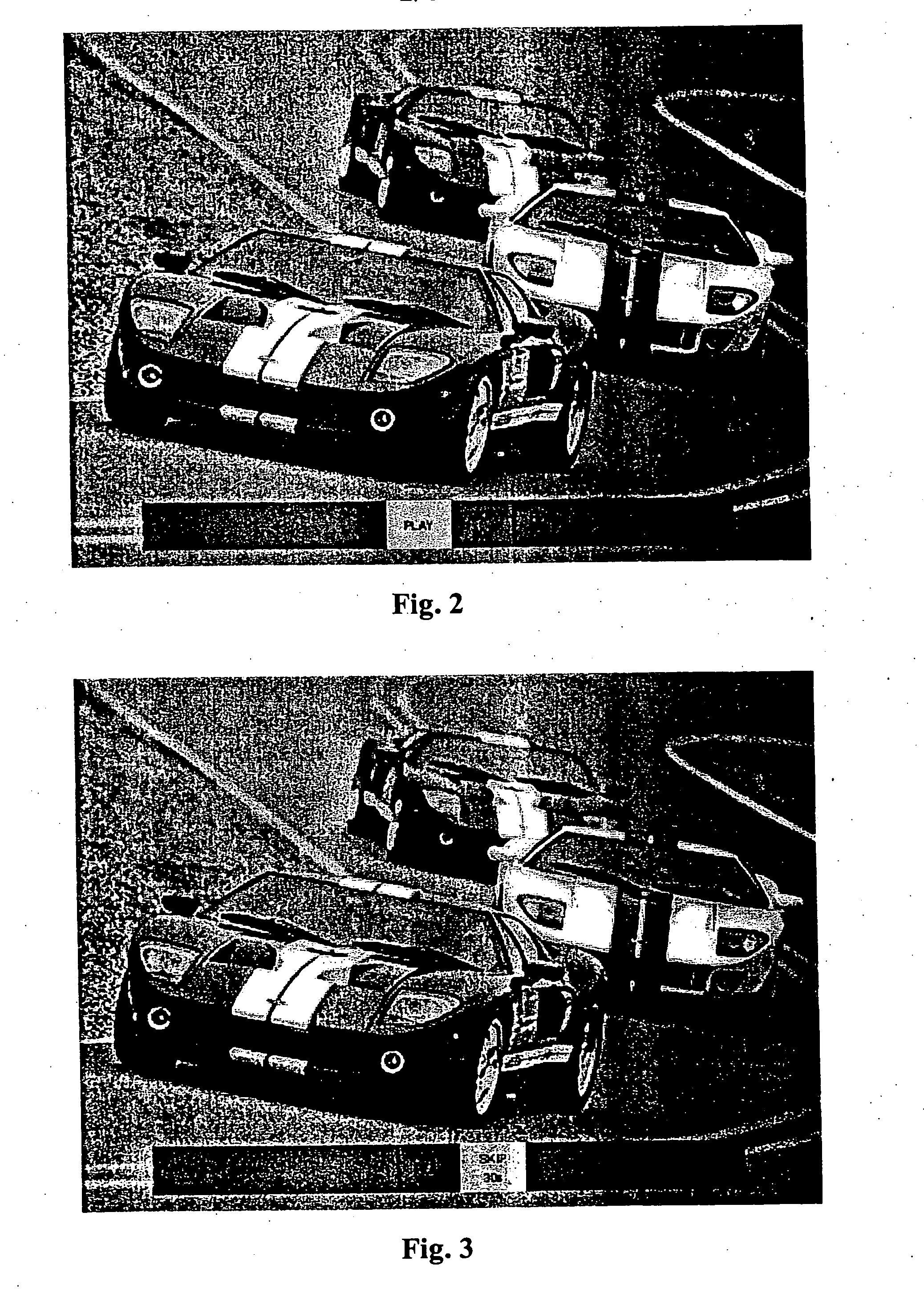 Method of selecting an element from a list by moving a graphics distinction and device implementing the method