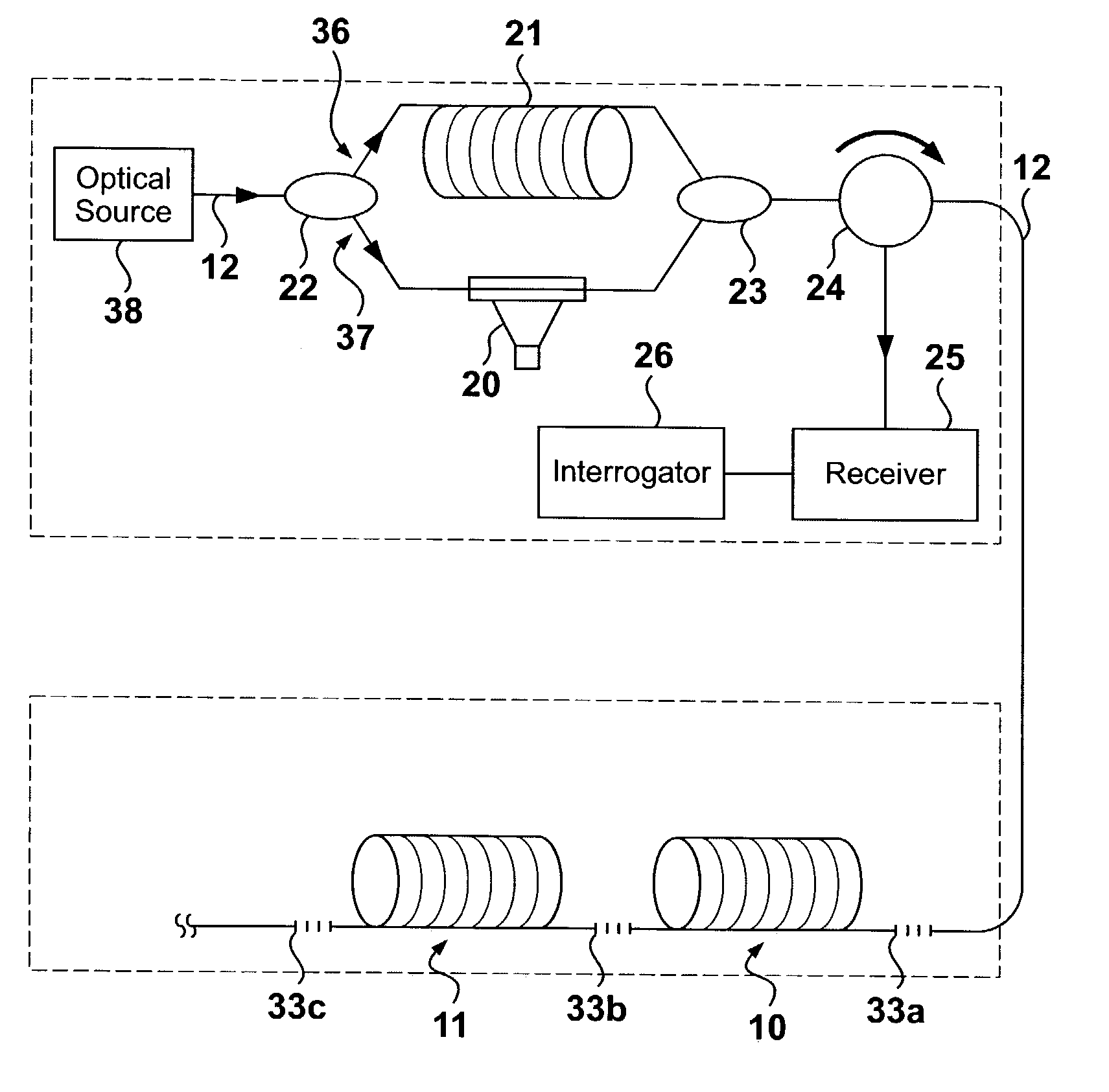 Fiber optic based method and system for determining and controlling position of a sliding sleeve valve