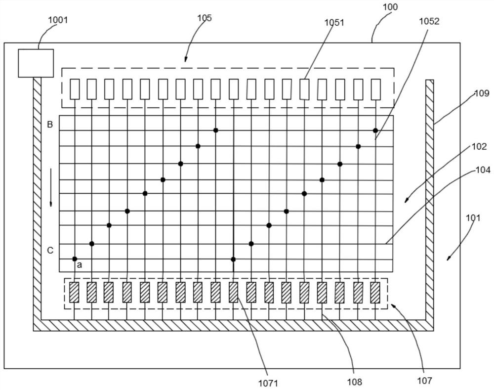 Driving circuit of display panel and display device