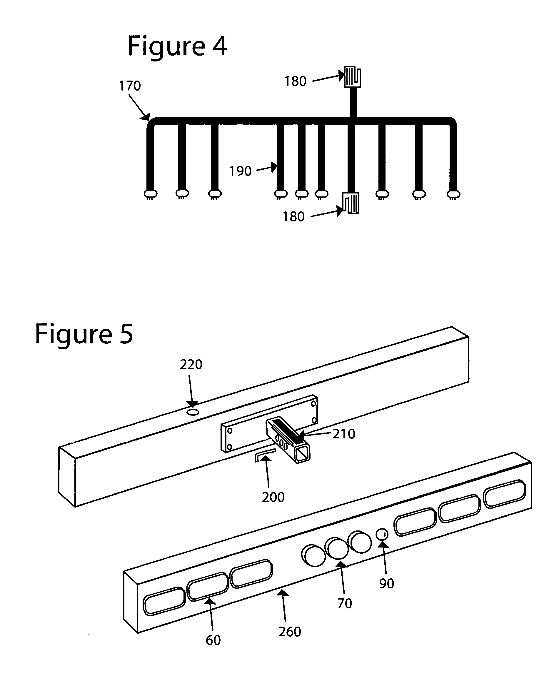Combination safety light bar signal assembly and method