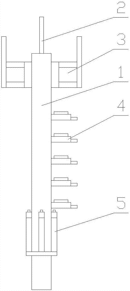 Safe type communication iron tower easy to climb