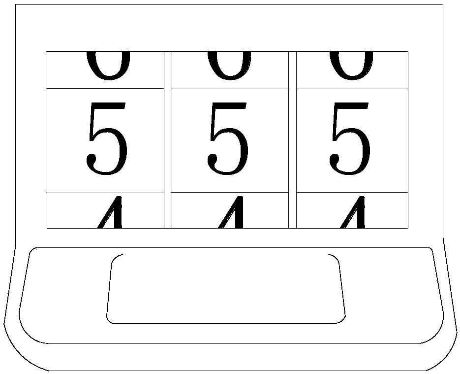 Method of roller-type picture displacement playing